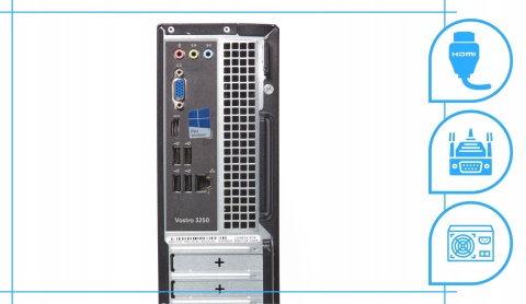 Dell Vostro 3250 Sff Intel Core i3 8GB DDR3 256GB SSD Windows 10